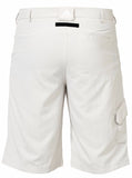 Back of White adidas harbour shorts for SUP, Sailing and fishing