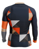 Back of the Cube Trashee Rashguard made from Recycled Ocean Waste