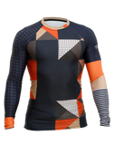 Cube Trashee Rashguard made from Recycled Ocean Waste