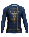 Front view of Highland Fling Trashee Rashguard made from Recycled Ocean Waste